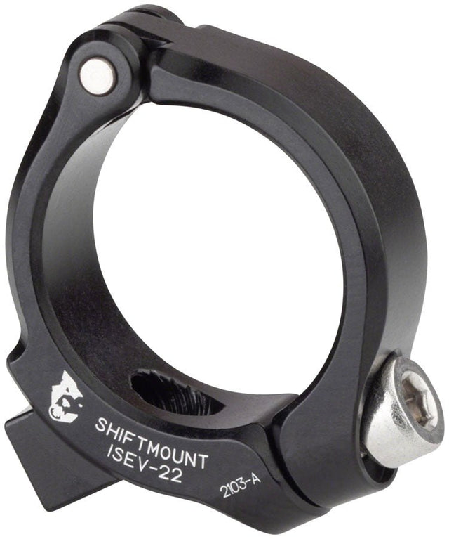 Wolf Tooth ShiftMount Clamp- I-SPEC EV Shifter to 22.2mm Handlebar Clamp - The Lost Co. - Wolf Tooth Components - BR0594 - 810006804997 - -